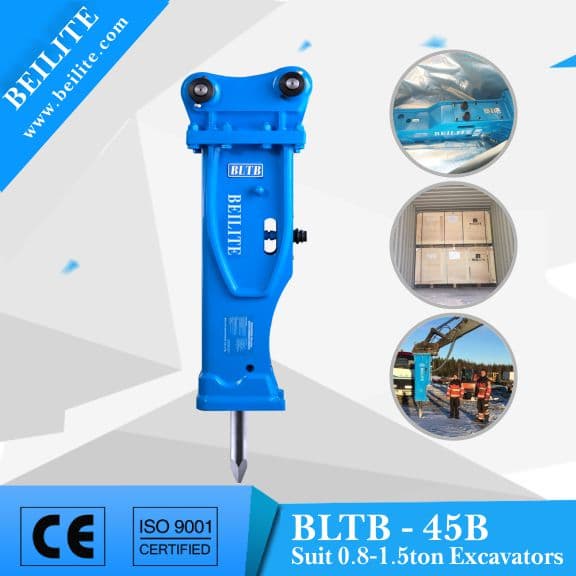 hot sale BLTB_45B silenced Hydraulic Breaker for mini excavator